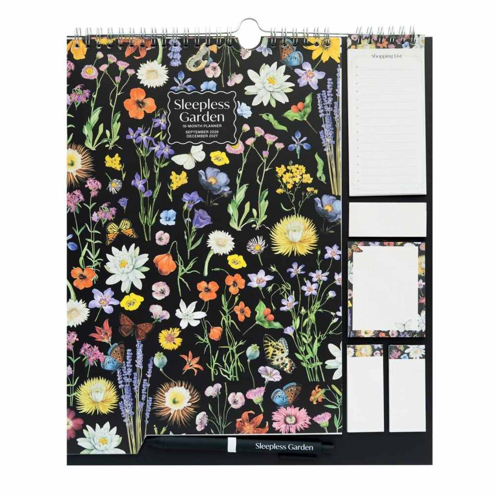 Grupo Erik - Sleepless Garden 2026/2027 Planner/Organiser - Multicolours